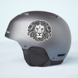 Sticker Tête de lion