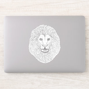 Sticker Tête de lion