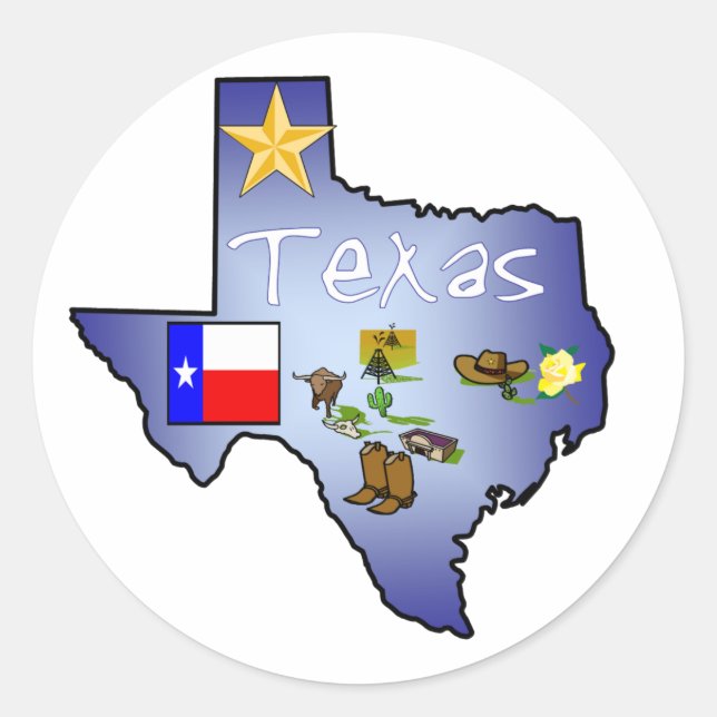 Sticker Texas (Devant)