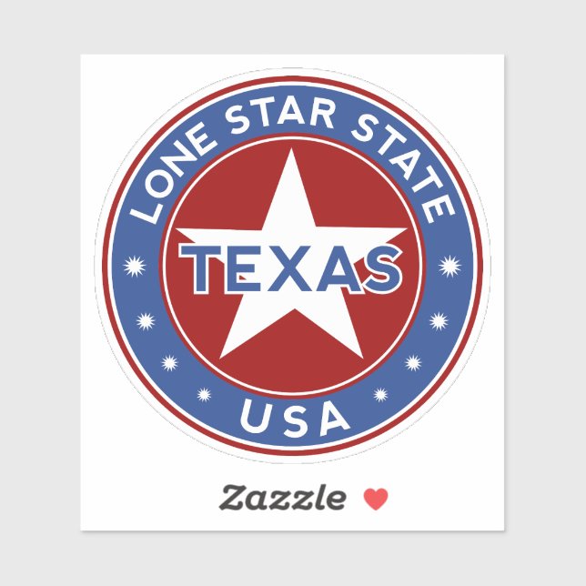 Sticker Texas (Feuille)