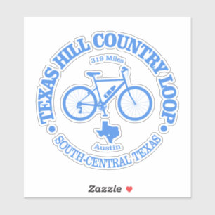 Sticker Texas Hill Country (cyclisme)