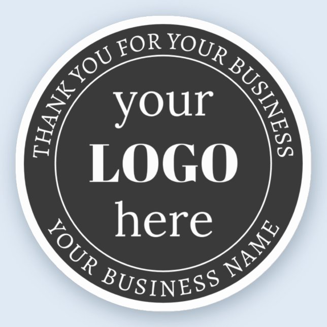 Sticker Texte modifiable et votre logo ou autre conception (Créateur téléchargé)