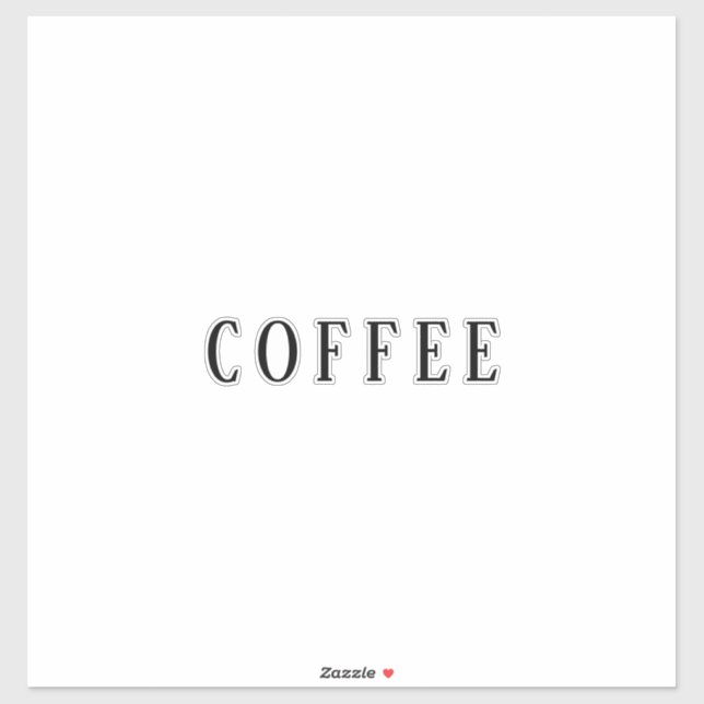 Sticker Texte personnalisé simple pour événement de fête c (Feuille)