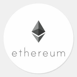 Sticker texte rond Ethereum