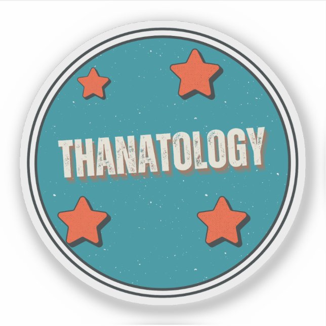 Sticker Thanatologie (Devant)