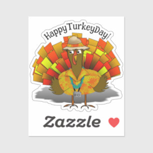 Sticker Thanksgiving Vacance Turquie