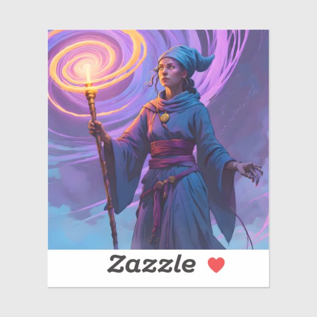 Sticker The Arcane Path – Fantastique Art de Magicienne Ca (Feuille)