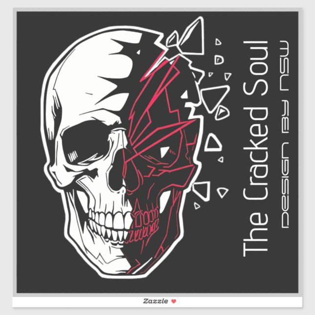 Sticker The Cracked Soul (Feuille)