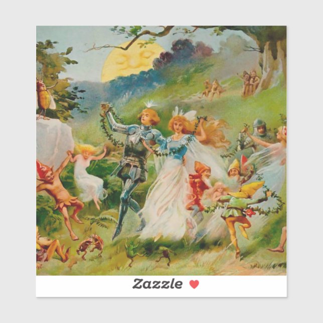 Sticker “The Fairy Dance” by ES Hardy (Feuille)