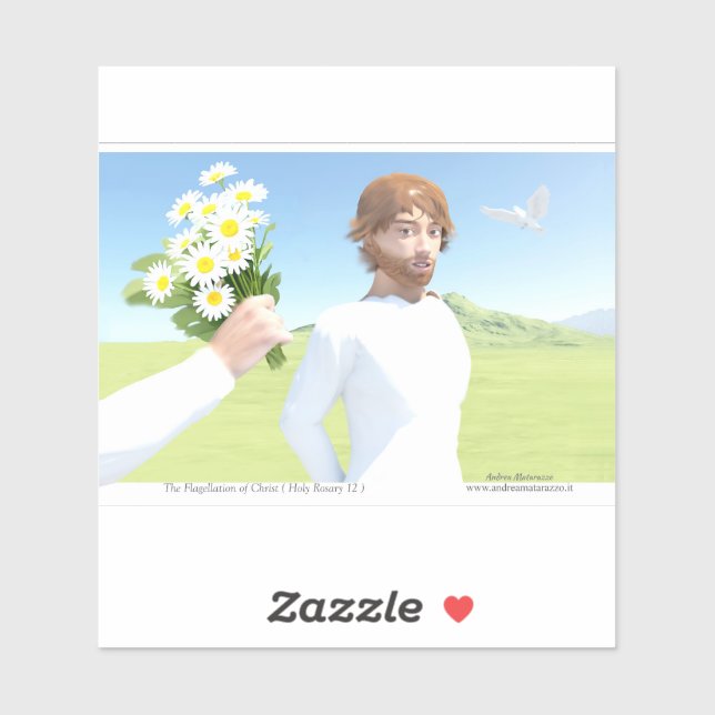 Sticker The Flagellation of Christ (Feuille)