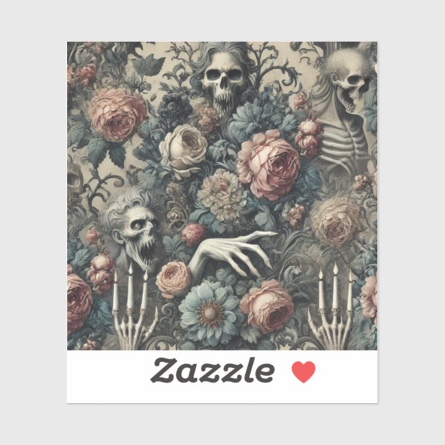 Sticker The Ghoul’s Gambit – Gothic Victorian (Feuille)