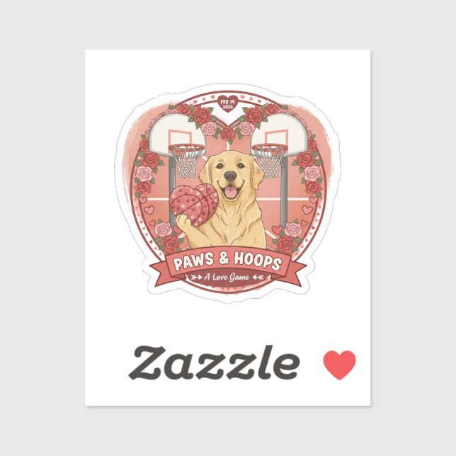 Sticker The golden Game of Love (Feuille)