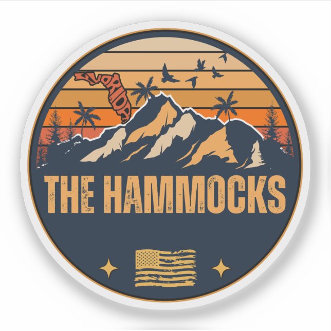 Sticker The Hammocks, Floride  (Devant)