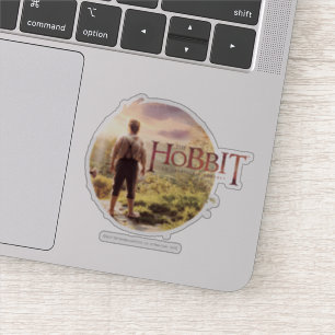 Sticker The Hobbit Logo with BILBO BAGGINS™ Back