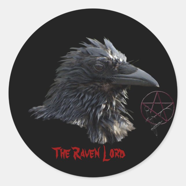 Sticker "The Raven Lord" (Devant)