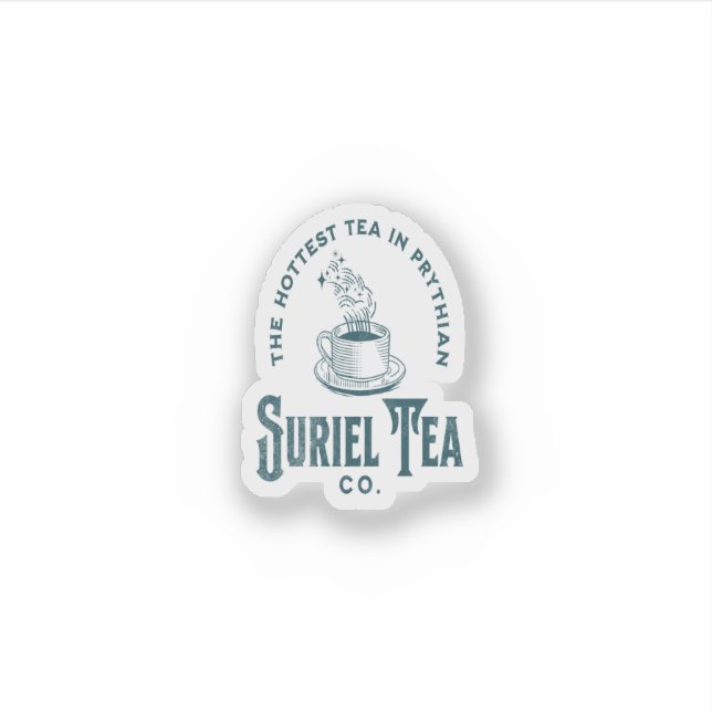 Sticker Thé Suriel Inspiré ACOTAR (Devant)