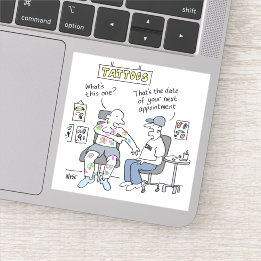 Sticker Thème Tattoos Drôle Tattooïste