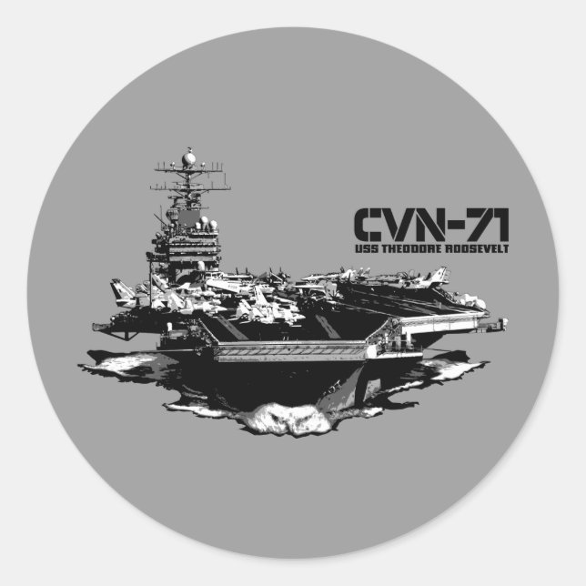 Sticker Theodore Roosevelt (Devant)