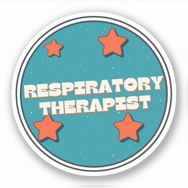 Sticker Thérapeute respiratoire (Devant)