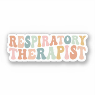 Sticker Thérapeute respiratoire Thérapie respiratoire Cade