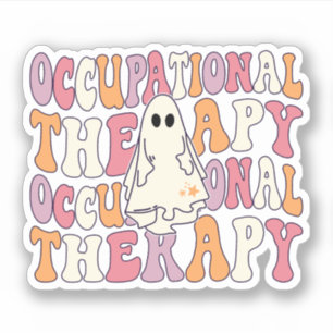 Sticker Thérapeute super Halloween OT