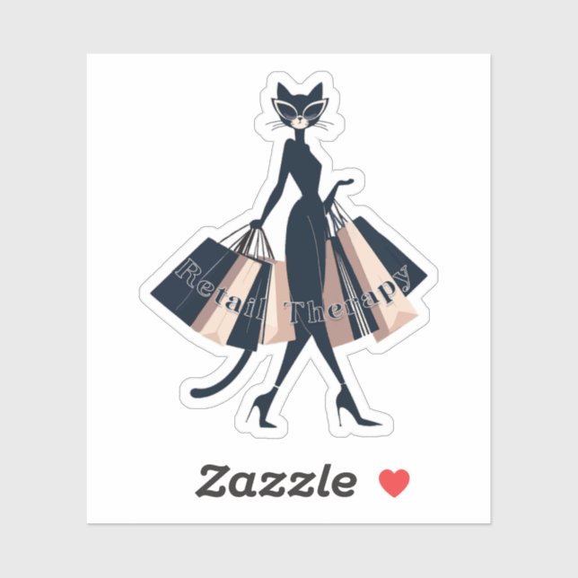Sticker Thérapie de vente au détail (Feuille)