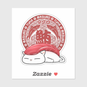 Sticker Thon de Maguro Sushi Chat