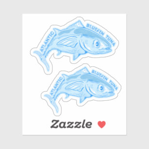 Sticker thon rouge de l'Atlantique