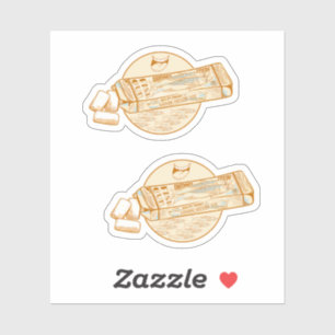 Sticker thon rouge de l'Atlantique