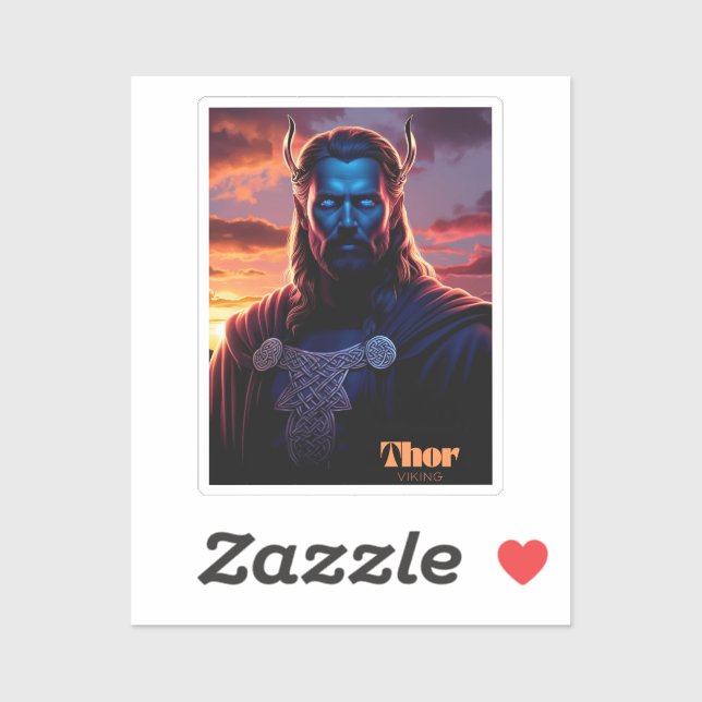 STICKER THOR VIKING (Feuille)