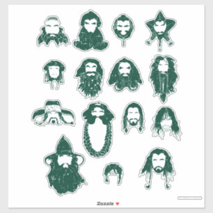 Sticker THORIN OAKENSHIELD™ et cheveux de Company