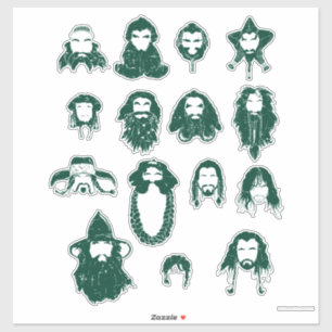 Sticker THORIN OAKENSHIELD™ et Cheveux d'entreprise