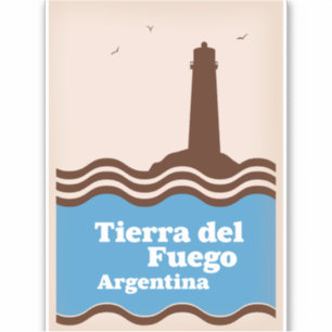 Sticker Tierra del Fuego Argentina, Les Eclaireurs