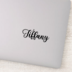 Sticker Tiffany Name - Calligraphie manuscrite