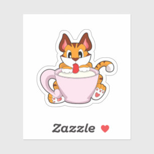 Sticker Tiger chat avec la coupe de lait.PNG