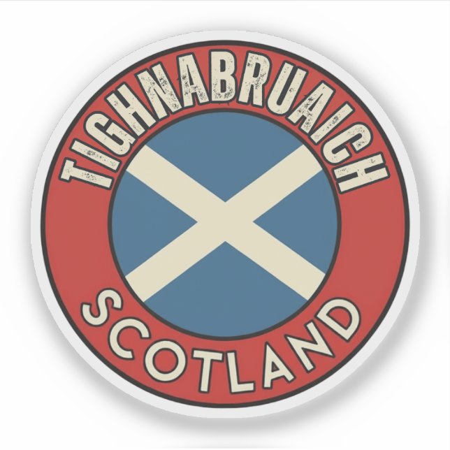Sticker Tighnabruaich, Écosse (Devant)