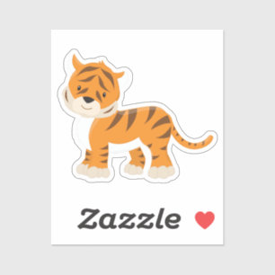 Sticker Tigre mignon