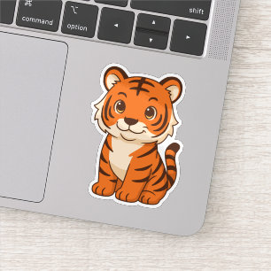 Sticker Tigreau mignon