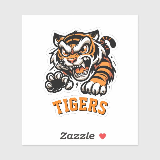 Sticker Tigres (Feuille)