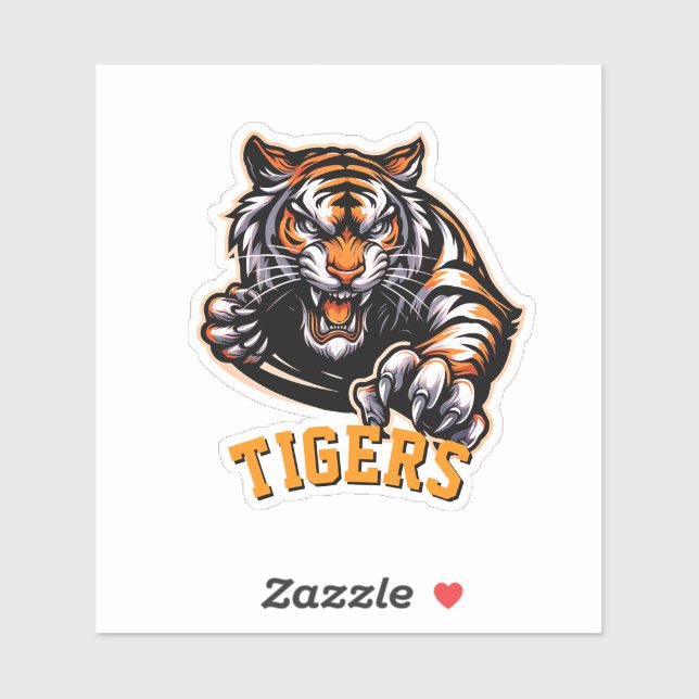 Sticker Tigres (Feuille)