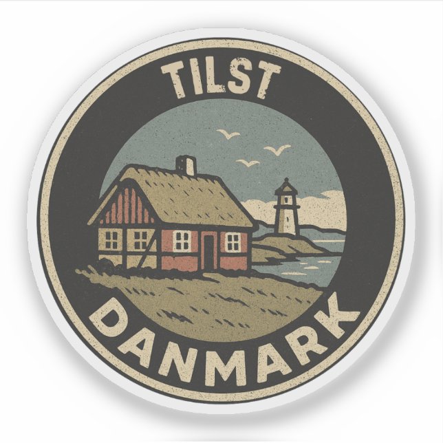 Sticker Tilst, Danemark Danmark  (Devant)