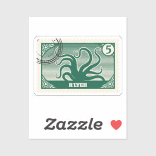 Sticker Timbre de poste de R'lyeh