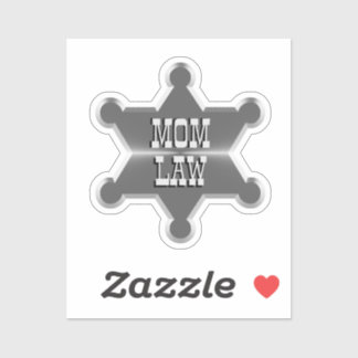 Sticker Tin Star Sheriff