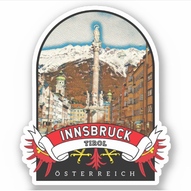 Sticker Tiro Innsbruck Autriche (Devant)