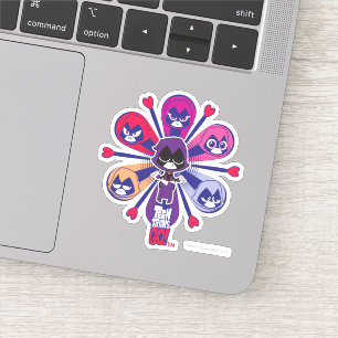 Sticker Titans Ados, partez !   Emoticlones de Raven