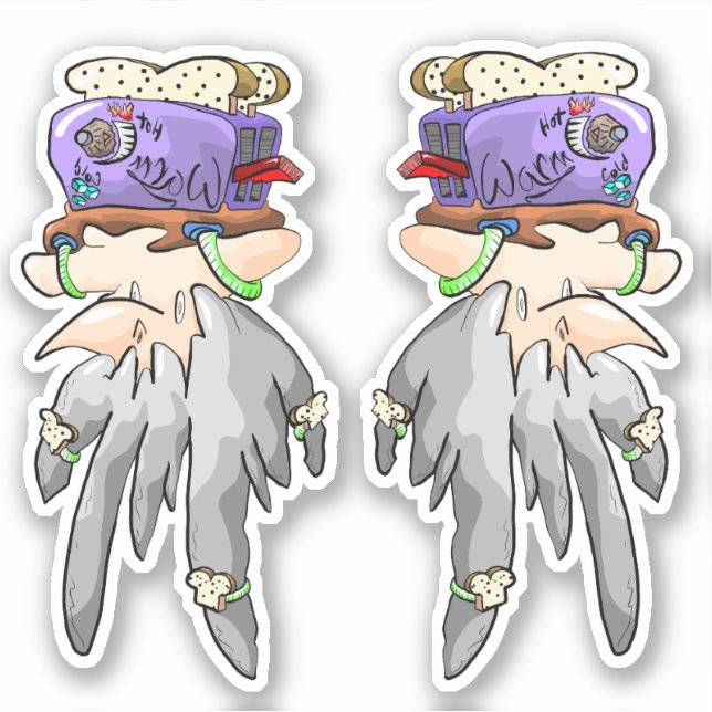 Sticker Toast (Devant)