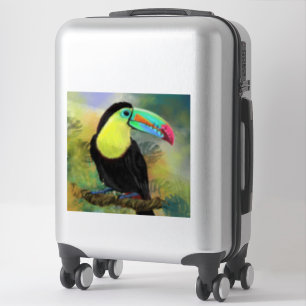 Sticker Toco Tropical Exotique - Oiseau Toucan