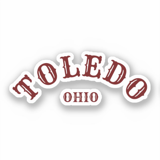 Sticker Tolède, Ohio (Recto)
