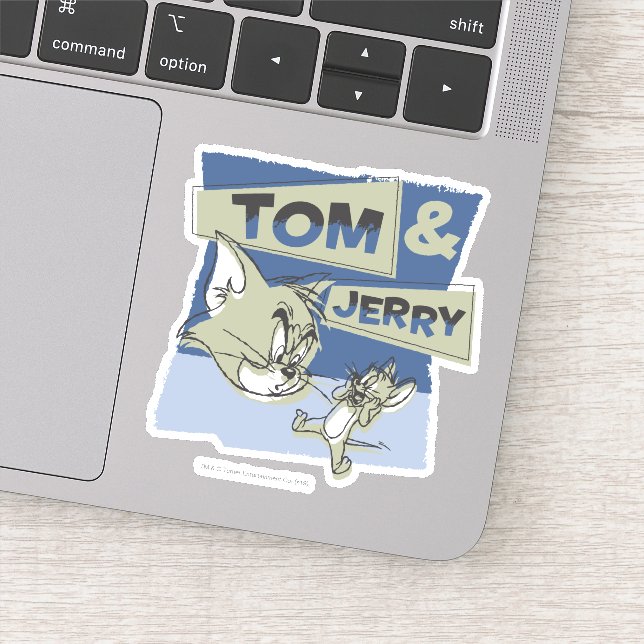 Sticker Tom and Jerry Scaredey Mouse (Détail)