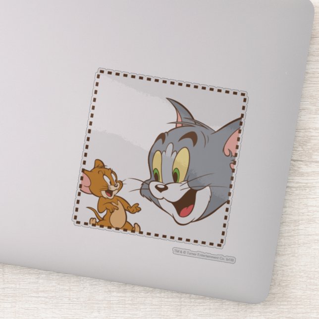 Sticker Tom and Jerry Stamp (Détail)